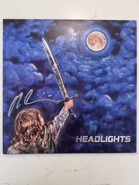 Alex G - Headlights Signed Autographed Vinyl Black LP New #1